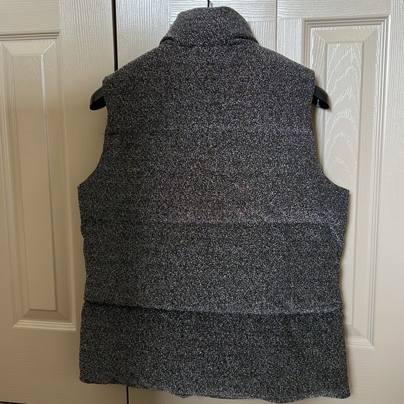 <Michael Kors> Quilted Metallic Knit Puffer Vest - Picture 6 of 6